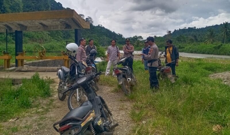 Penjagaan kawanan gajah liar di Tulung Asahan, Semaka, Tanggamus, Senin 6 Januari 2025 | Edi Hidayat/Media Prioritastv.com.