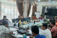 Rakor Pemlab Tanggamus Tindak Lanjut Penanganan Interaksi Negatif Gajah Liar TNBBS, Jumat 10 Januari 2025. 