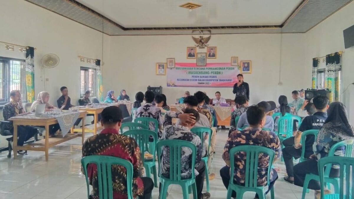 Musrenbang RKPD 2026 Pekon Banjar Manis, Cukuh Balak, Tanggamus, Kamis 16 Januari 2025 | A. Hayat Purba/Media Prioritastv.com.