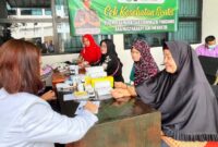 Pelaksanaan Kesehatan Gratis di Kejaksaan Negeri Tanggamus, Jumat 31 Januari 2025.