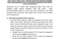 Pengumuman Seleksi Kompetensi PPPK Tenaga Guru Pemkot Metro TA 2024 Periode I | Dok. Pemkot Metro Lampung.