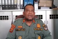Agus Hartono, perwakilan Polhut BBTNBBS saat memberikan keterangan di kantornya, Senin 6 Januari 2025 | Herdi/Media Prioritastv.com.