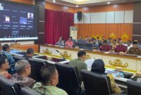 Pemkab Tanggamus saat menggelar rapat persiapan pelantikan Bupati dan Wakil Bupati terpilih, Moh Saleh Asnawi dan Agus Suranto, pada Kamis (30/1/2025) | Dok. Diskominfo Tanggamus.