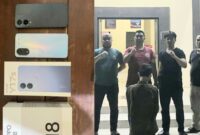 Kolase foto barang bukti yang diamankan dari tersangka dan tersangka usai ditangkap sebelum dijebloskan ke sel tahanan, Jumat 24 Januari 2025 | Dok. Humas Polres Tanggamus.