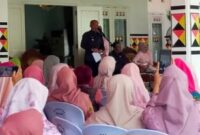 Pamitan Pj Bupati Tanggamus Mulyadi Irsan saat pamitan di Lamban Balak, Kota Agung, Jumat 14 Februari 2025.