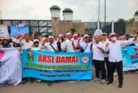 Aliansi PPPK R2 dan R3 asal Kabupaten Tanggamus | Dok. Maridi.