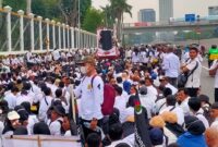 Aksi Damai Aliansi R2 dan R3 di Jakarta | Dok. Maridi.