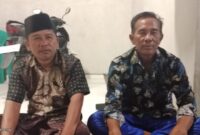 Dua saksi atas kasus dugaan pencabulan oleh Kakon Tegineneng, Limau, Tanggamus saat memberikan keterangan, Selasa 4 Februari 2025.