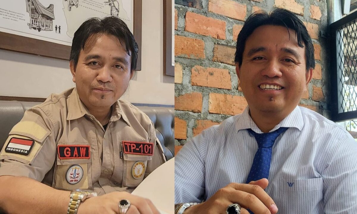 Kolase foto Gindha Ansori Wayka, Koordinator Presidium Komite Pemantau Kebijakan dan Anggaran Daerah (KPKAD) Provinsi Lampung dan Direktur Kantor Hukum (Law Office) Gindha Ansori Wayka & Rekan serta Direktur Lembaga Bantuan Hukum Cinta Kasih (LBH CIKA).