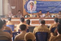 Musrenbang Kecamatan Bandar Negeri Semuong Tanggamus di Aula Kantor Pekon Sanggi, Selasa 11 Februari 2025 | Edi Hidayat/Media Prioritastv.com.
