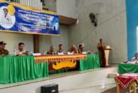 Pembukaan Musrenbang RKPD 2026 Kecamatan Air Naningan, Tanggamus, Selasa 11 Februari 2025.