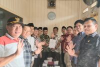 Foto bersama punggawa Presidium DOB Cukuh Bandakh Lima usai menerima legalitas notaris di Bandar Lampung, Jumat 14 Februari 2025 | Dok. Ansoruddin.