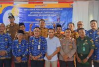 Foto bersama tim usai Musrengang RKPD 2026 Kecamatan Kelumbayan Barat, Senin 18 Februari 2025 | A. Hayat Purba/Media Prioritastv.com.