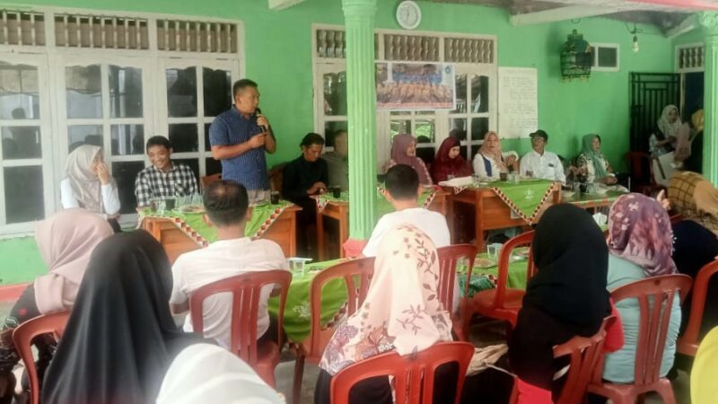 Pengukuhan DPC LPKBNI Bandar Negeri Semuong di Pekon Bandar Sukabumi pada Minggu 23 Februari 2025 | Edi Hidayat/Media Prioritastv.com.