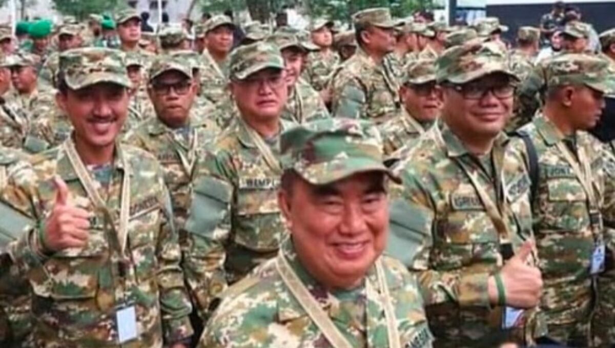 Bupati Tanggamus Moh. Saleh Asnawi saat mengikuti retreat di Akmil Magelang | Dok. Istimewa.