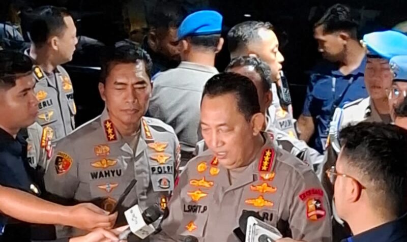 Kapolri Listyo Sigit Prabowo saat memberikan keterangan usai menghadiri retreat kepala daerah di Akmil Magelang, Selasa 25 Februari 2025 | Faisal/Media Prioritastv.com.