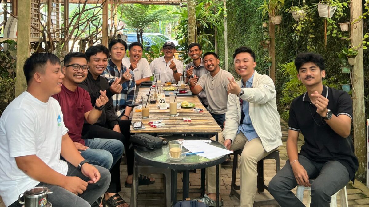 HIPMI Lampung Barat saat melakukan konsolidasi dalam Rapat Badan Pengurus Harian, Kamis 27 Februari 2025 | Kamto Winendra/Media Prioritastv.com.