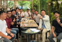 HIPMI Lampung Barat saat melakukan konsolidasi dalam Rapat Badan Pengurus Harian, Kamis 27 Februari 2025 | Kamto Winendra/Media Prioritastv.com.