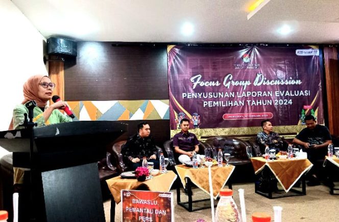 
 FGD KPU Pringsewu di Hotel Regency Gading Rejo, Kamis 27 Februari 2025 | Samuel/Media Prioritastv.com.