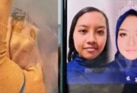 Kolase foto saat mayat Putri pertama kali ditemukan dan foto semasa hidup yang diperlihatkan keluarganya, Selasa 11 Februari 2025.