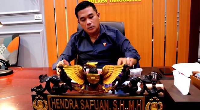 AKP Hendra Safuan, S.H.,M.H., Kasat Reskrim Polres Metro. 