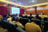 Rapat persiapan pisah sambut Pj Bupati Tanggamus 2023 - 2025, Mulyadi Irsan dengan Bupati Tanggamus Moh. Saleh Asnawi dan Wabup Tanggamus Agus Suranto, Senin 3 Maret 2025 | Herdi/Media Prioritastv.com.