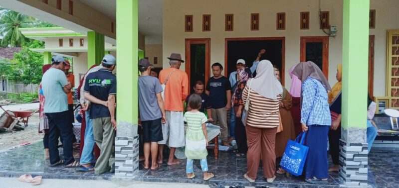 Penyaluran PKH di Pekon 8 Pekon Sebrang Pematang Sawa Tanggamus, Selasa 4 Maret 2025 | Sungatno/Media Prioritastv.com.