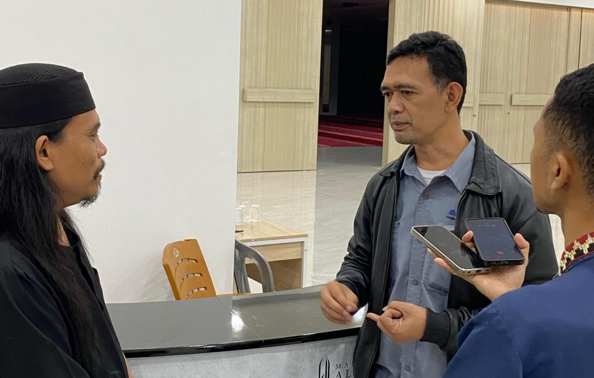 Direktur Bakrie Amanah Setiadi Ihsan saat memberikan keterangan, Rabu 5 Maret 2025 | Putra/Media Prioritastv.com.