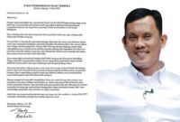 Kolase foto surat permohonan maaf Ronasti Syeh istri Rusli Bintang dan wartawan senior Ardiansyah yang ditunjuk Rosanati menjadi Mediator | Dok. Istimewa.