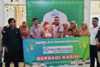 Kegiatan berbagi media Identikpos.com saat berbagi di Rumah Yatim, Gotong Royong, Bandar Lampung, Rabu 12 Maret 2025 | Dok. redaksi indentikpos.com.