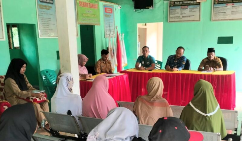 Rangkaian penyerahan BLT-DD Pekon Sampang Turus, Wonosobo, Tanggamus, Senin 17 Maret 2025 | Dok. Pemkon Sampang Turus.