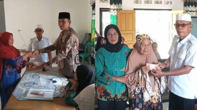 
					Kolase foto penyaluran BLT-DD di Pekon Banjar Manis, Cukuh Balak, Tanggamus, Jumat 20 Maret 2025 | A.Hayat Purba/Media Prioritastv.com.