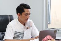 Kasat Reskrim Polres Tanggamus AKP Khairul Yassin Ariga saa memberikan keterangan di ruang kerjanya, Selasa 25 Maret 2025 | Herdi/Media Prioritastv.com.