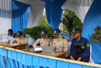 Para taruna/taruni STTD saat melaksanakan pencatatan arus mudik di Pospam Dishub Tanggamus, Kamis 27 Maret 2025 | Herdi/Media Prioritastv.com.