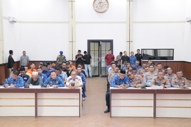 
 Polres Tulang Bawang Gelar Rakor Lintas Sektoral Kesiapan Operasi Ketupat Krakatau 2025