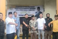 Wandi, Anggota DPRD Tanggamus saat menggelar reses di Kota Agung Timur.