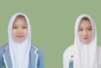 Dua Pelajar Berprestasi  asal MAN 1Tanggamus | Dok. MAN 1 Tanggamus.