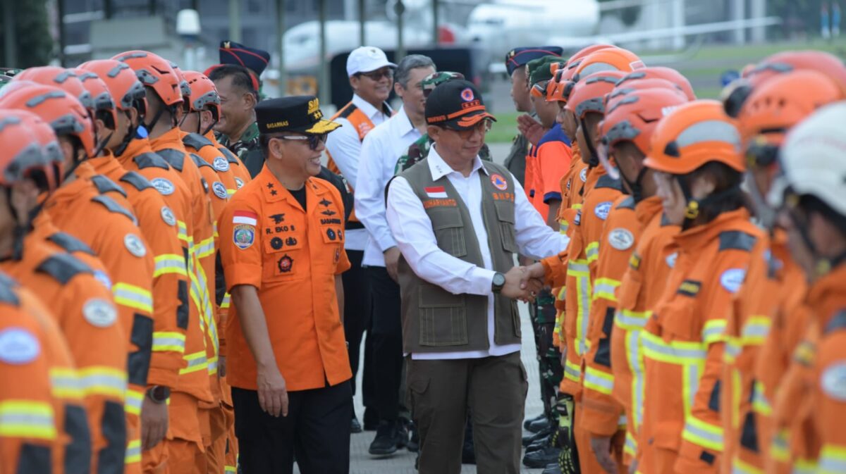 Persiapan pelepasan Tim SAR Indonesia di Lapangan Udara Halim Perdana Kusuma, Jakarta, Selasa 1 April 2025 | Dok. BNBP.