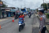 Pantauan arus lalu lintas di Pos Pelayanan Rest Area Gisting, Kamis 3 April 2025 | Dok. Istimewa.