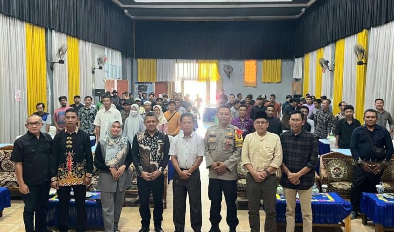 Manta Ketua DPRD Tanggamus Heri Agus Setiawan yang saat ini menjabat Staf Ahli DPR-RI Fraksi PDI-P saat menghadiri penyuluhan BNNK di Aula serumpun padi Gisting, Senin 7 April 2025 | Herdi/Media Prioritastv.com.