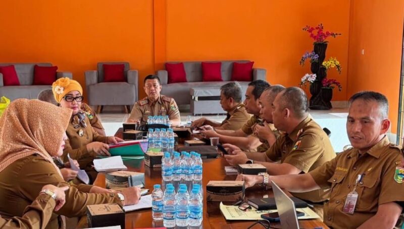 Rapat Persiapan Pembentukan Koperasi Merah Putih di Aula Koperindag UMKM, kemarin Selasa 15 April 2025 | Herdi/Media Prioritastv.com.