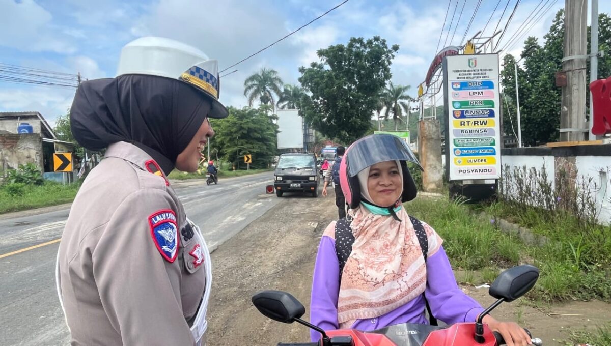 Ilustrasi Razia di Jalan Raya Kabupaten Pringsewu | Dok. Humas Polres Pringsewu.