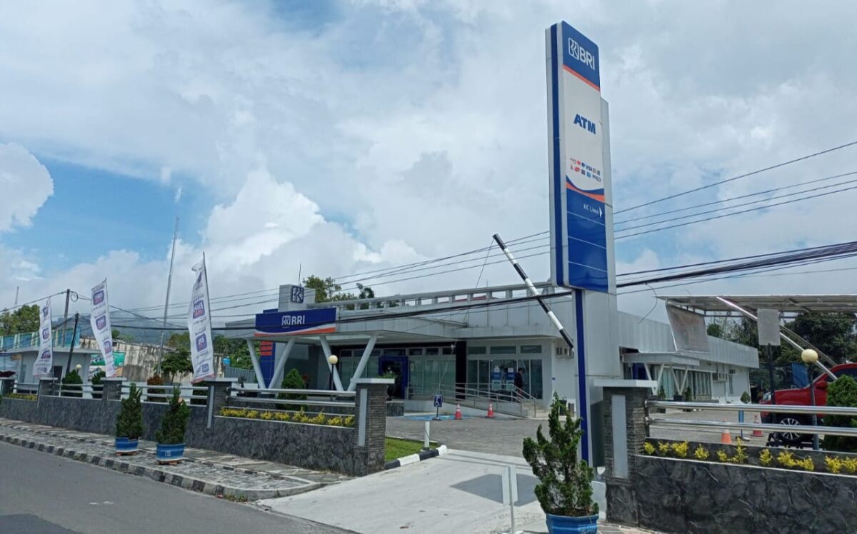Gedung Kantor Cabang BRI Lampung Barat di Liwa, Minggu 20 April 2025 | Dok. BRI Kanca Lambar.