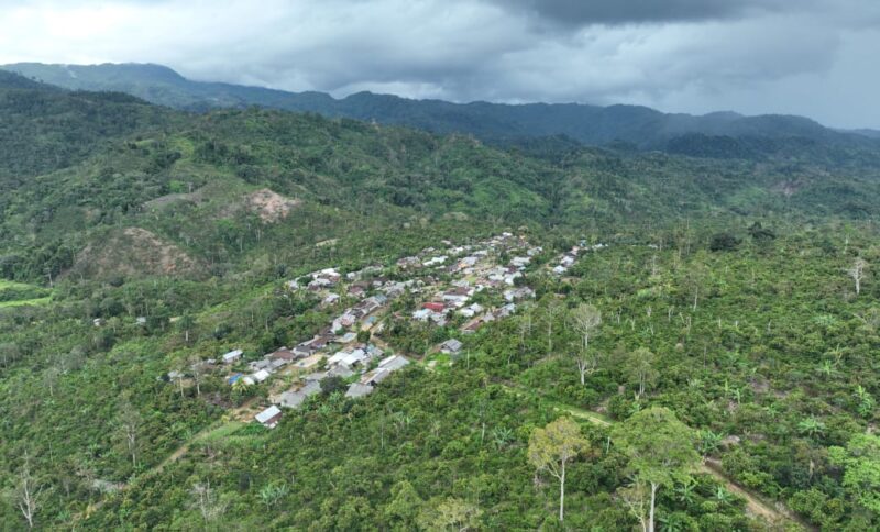 Lokasi lahan TNBBS di Lampung Barat yang telah dihuni oleh masyarakat | Dok. Ist.
