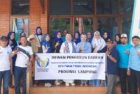 Foto bersama DPD PMKM PRIMA Lampung usai melaksanakan seremoni peringatan Harlah ke 5, Minggu 27 April 2025 | Dok. Ist.