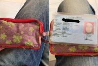 Kolase foto postingan facebook Diky Pirnandes tentang temuan dompet merah berisi uang dan surat di Datar Lebuay, Air Naningan, Tanggamus, Rabu 30 April 2025 | Dok. Facebook.