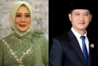 Kolase foto Anggota DPRD Provinsi Lampung, Yus Bariah dan Teddy Kurniawan.