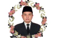 Flyer meninggalnya Dian Setiawan, Peratin (Kepala Desa) Way Haru Pesisir Barat, yang diterima, Jumat 2 Mei 2025 | Suroso/Media Prioritastv.com.