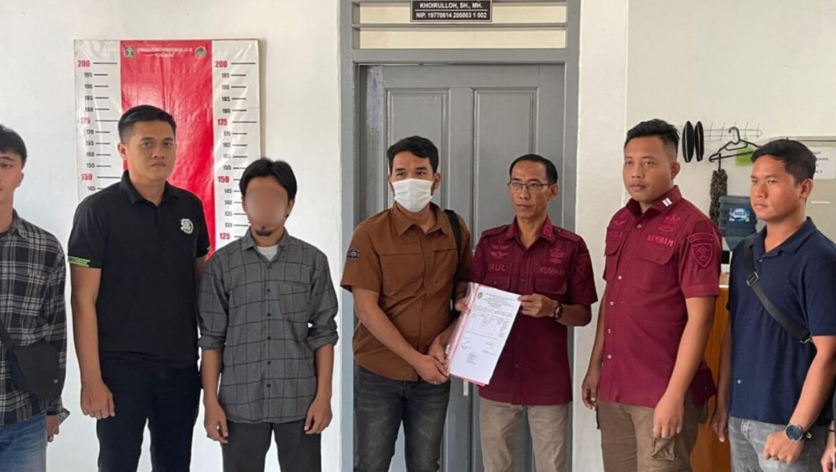Lapas Kelas IIB Kota Agung saat melakukan kesiapan pelepasan bersyarakat Napiter di kantor Lapas setempat, Kamis 8 Mei 2025 | Dok. Lapas Kota Agung.