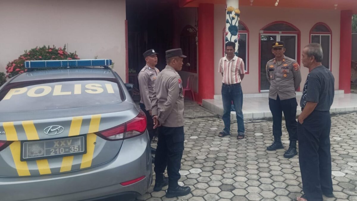 Pengecekan Kesiapan Waisak di Vihara Dharma Agung, Kota Agung, Tanggamus, Senin 12 Mei 2025 | Dok. Humas Polres Tanggamus.